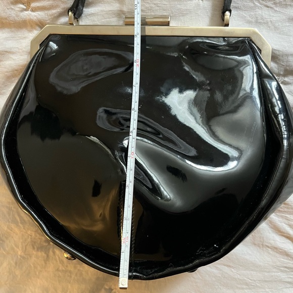 Alexander McQueen Patent Leather Handbag Purse - Picture 7 of 17